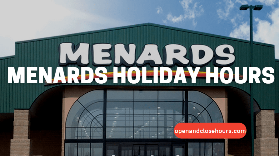 Menards Holiday Hours